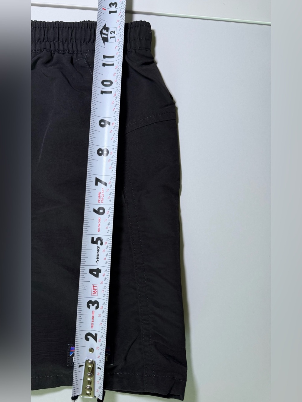 Patagonia Black Athletic Elastic-Waist Unisex Shorts - Picture 6 of 12